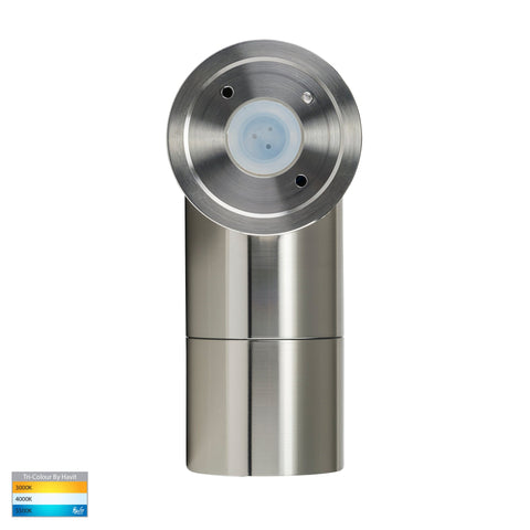 Single Adjustable Wall Pillar Light 316 Stainless Steel - HV1205T
