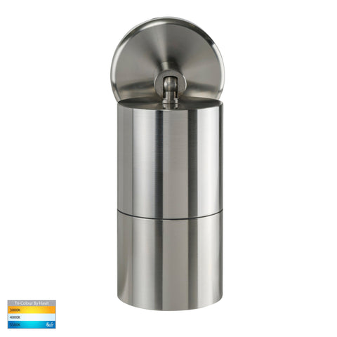 Single Adjustable Wall Pillar Light 316 Stainless Steel - HV1207GU10T