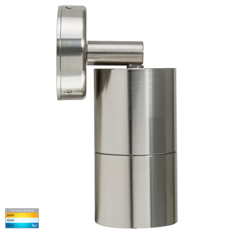 Single Adjustable Wall Pillar Light 316 Stainless Steel - HV1205T