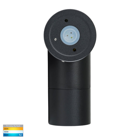 Single Adjustable Wall Pillar Light Black - HV1225T