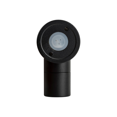 Mini Tivah Aluminium Black Single Adjustable Wall Pillar Lights - HV1227MR11NW