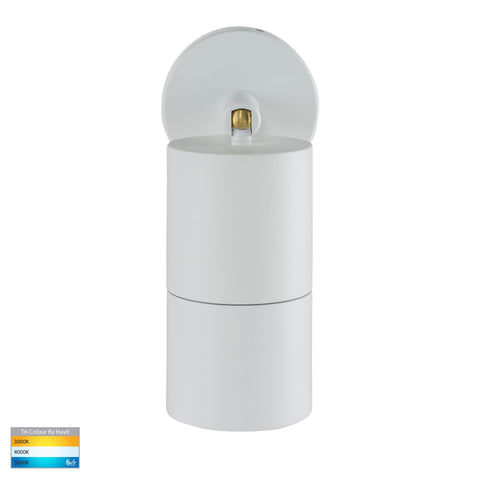 Single Adjustable Wall Pillar Light White - HV1235T