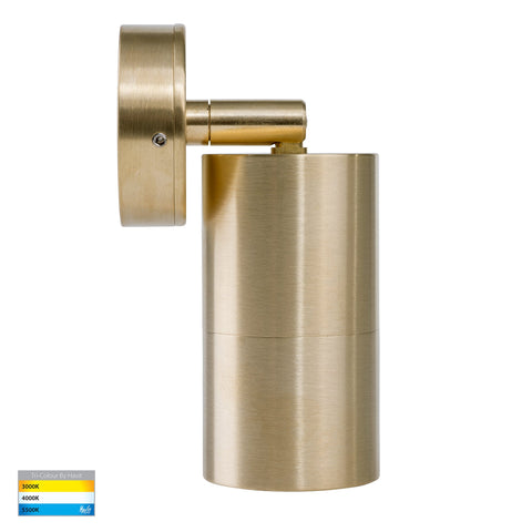 Tivah Solid Brass TRI Colour Single Adjustable Wall Pillar Lights - HV1257MR16T