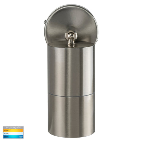 Single Adjustable Wall Pillar Light Stainless Steel - HV1272T