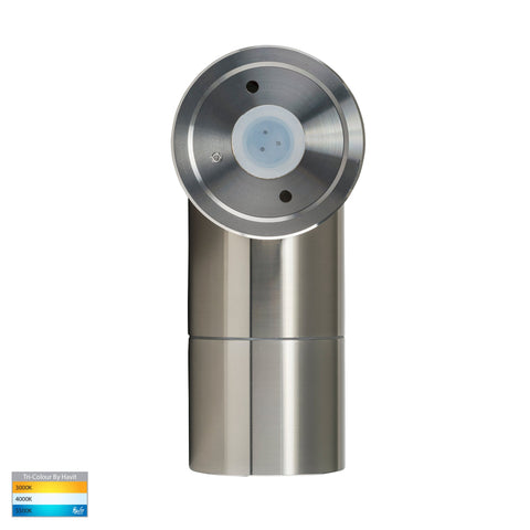 Single Adjustable Wall Pillar Light Titanium Aluminium - HV1285T
