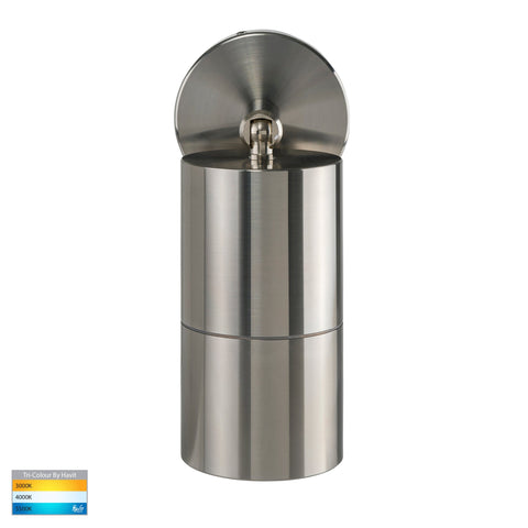 Single Adjustable Wall Pillar Light Titanium Aluminium - HV1287MR16T