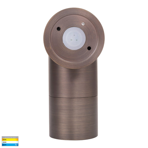 Single Adjustable Wall Pillar Light Antique Brass - HV1297MR16T