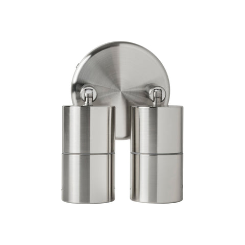Mini Tivah 316 Stainless Steel Double Adjustable Wall Pillar Lights - HV1307MR11NW