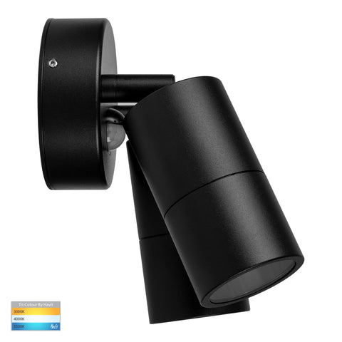 Double Adjustable Wall Pillar Light Black - HV1325T