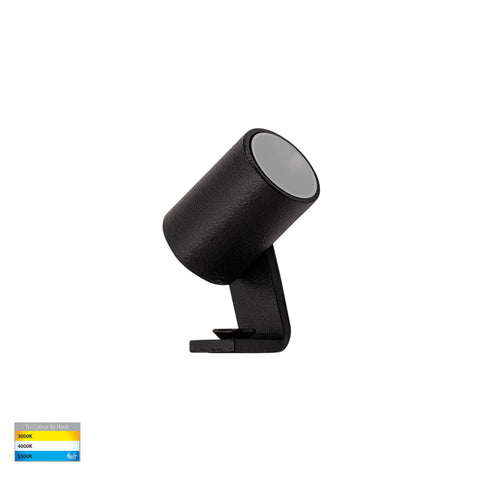 Spar Aluminium Black Spike or Surface Mounted Spot Light - HV1434T-BLK