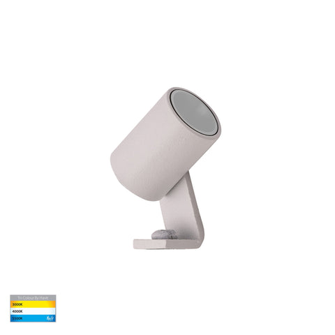 Spar Aluminium White Spike or Surface Mounted Spot Light - HV1434T-WHT