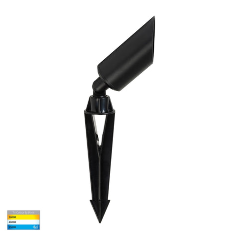 Shawl Black 5w LED Garden Spike Light - HV1458T-BLK