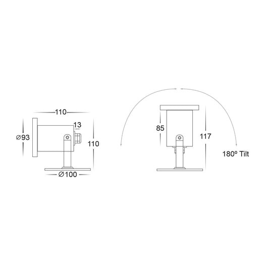 Onder 316 Stainless Steel RGBW LED Pond Light - HV1491RGBW