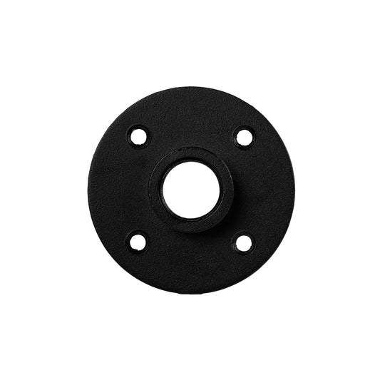 Black Surface Mounted Base to suit Garden Spike Lights - HV151-BLK-BASE