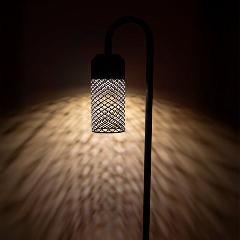 Stellato Aluminium Black LED Bollard Spike Light - HV1529T-BLK-24V