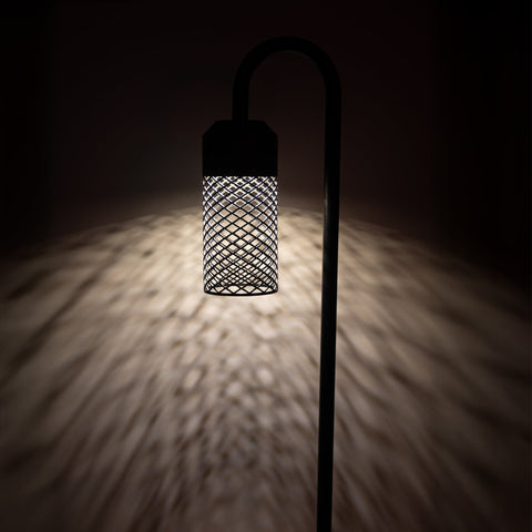 Stellato Aluminium Black LED Bollard Spike Light - HV1529T-BLK-24V