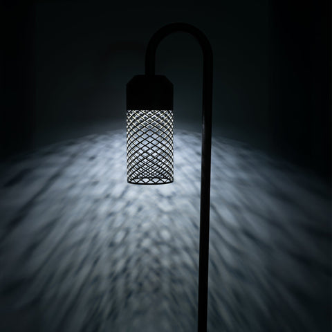 Stellato Aluminium Black LED Bollard Spike Light - HV1529T-BLK-24V