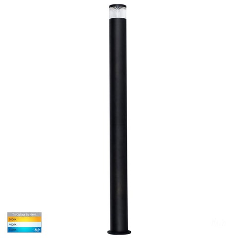 Black Bollard Extension to suit HV1601T-BLK & HV1602T-BLK - HV1603-BLK