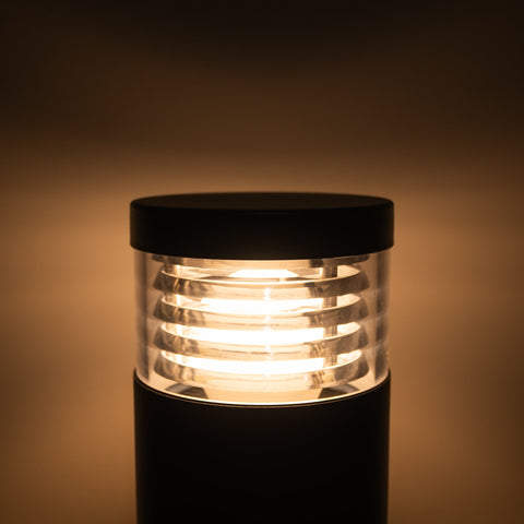 HV1616T-SS316 -Maxi 600 316 Stainless Steel Louvred LED Bollard Light - HV1616T-SS316-240V