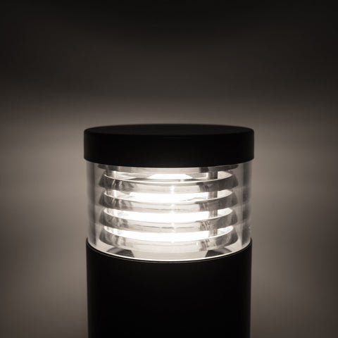 HV1616T-SS316 -Maxi 600 316 Stainless Steel Louvred LED Bollard Light - HV1616T-SS316-12V