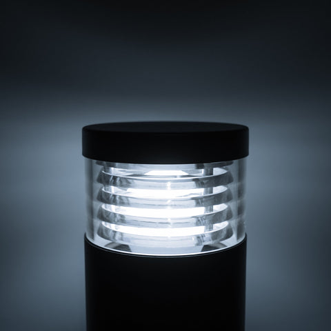 HV1616T-SS316 -Maxi 600 316 Stainless Steel Louvred LED Bollard Light - HV1616T-SS316-12V