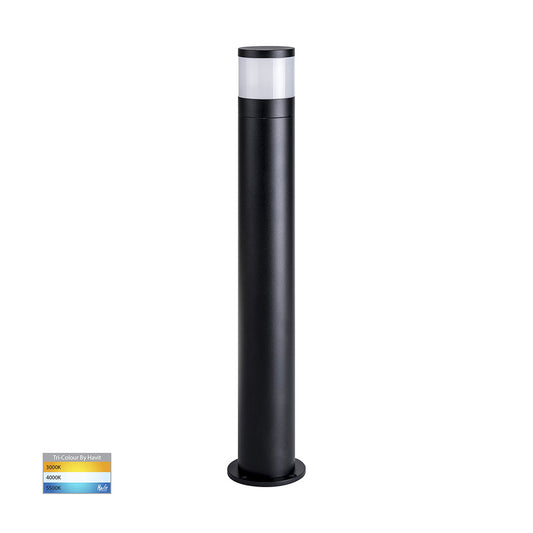 Highlite Black LED Bollard Light - HV1622T-BLK-12V - ARCK Electrical Wholesale Supplies