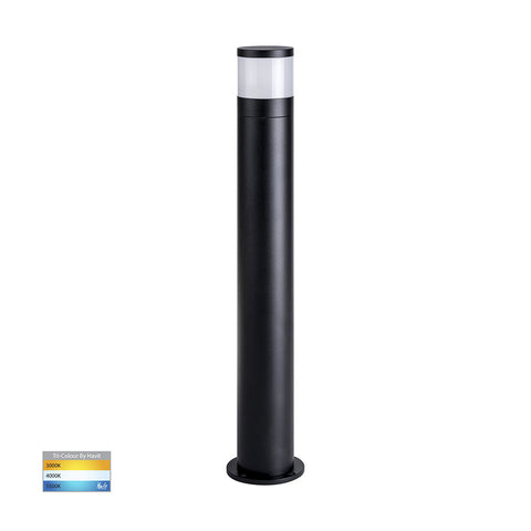 Highlite Black LED Bollard Light - HV1622T-BLK-12V - ARCK Electrical Wholesale Supplies