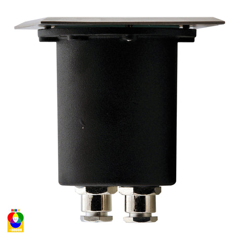 Metro Square 316 Stainless Steel RGBW Inground Light - HV1701RGBW