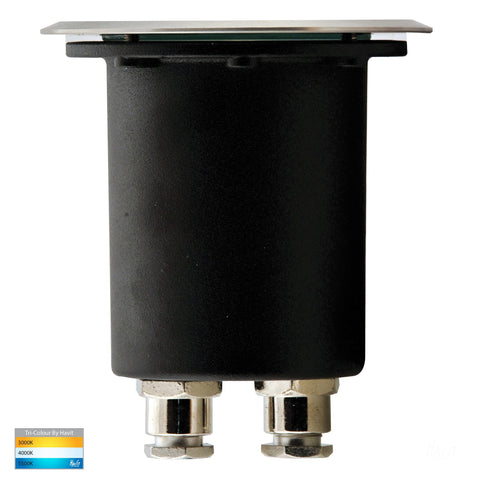 HV1806T - Metro Round 316 Stainless Steel TRI Colour Inground Lights - HV1806T