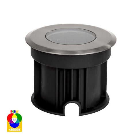 Split 316 Stainless Steel 3w RGBW LED Inground Light - HV1841RGBW