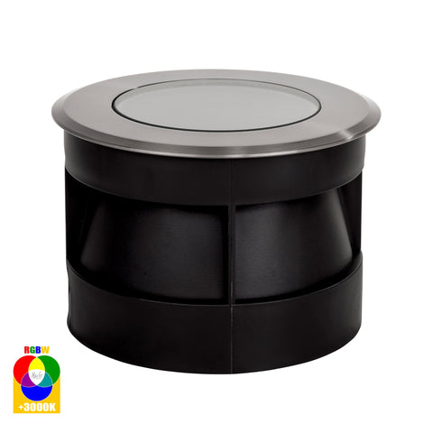 Split 316 Stainless Steel 5w RGBW LED Inground Light - HV1842RGBW