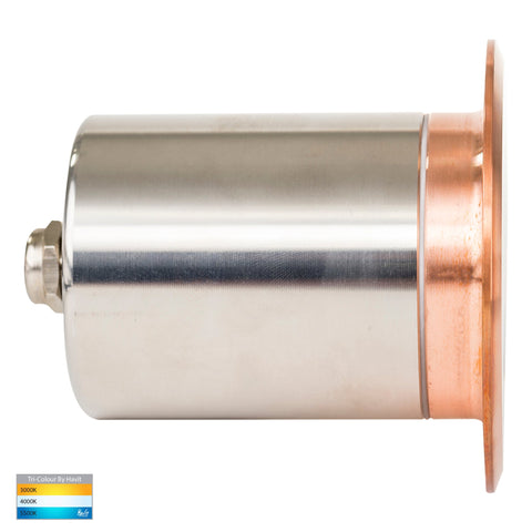 Recessed Round Wall / In-ground Copper Face - HV19022T-CP