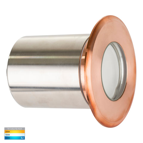 Recessed Round Wall / In-ground Copper Face - HV19022T-CP