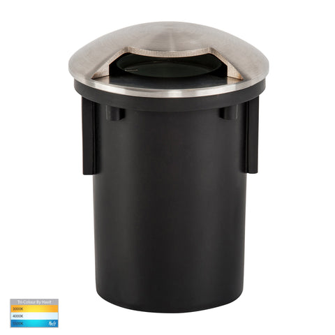 Single In-ground Path / Driveway Light Round 316 Stainless Steel - HV19062T