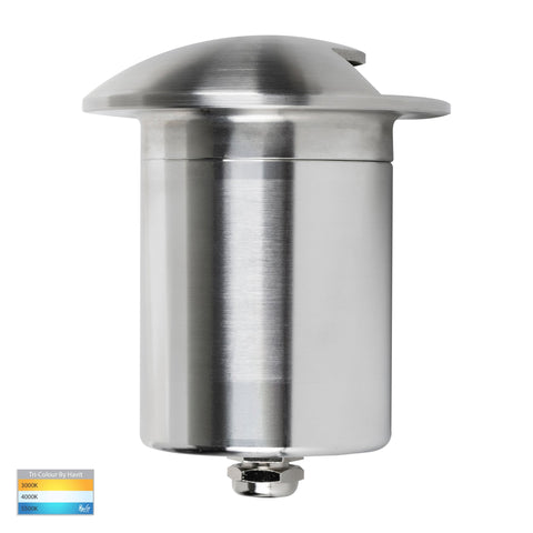 Single In-ground Path / Driveway Light Round 316 Stainless Steel - HV19062T