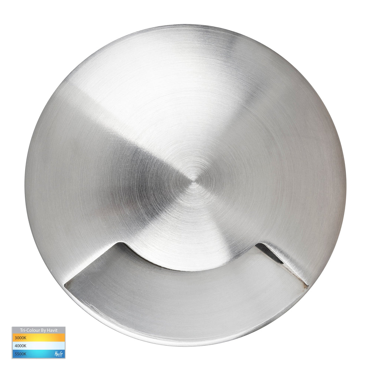 Single In-ground Path / Driveway Light Round 316 Stainless Steel - HV19062T