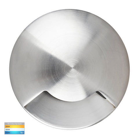 Single In-ground Path / Driveway Light Round 316 Stainless Steel - HV19062T