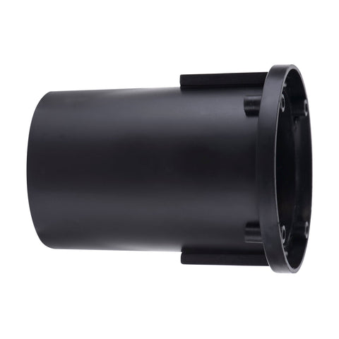 Recessed Round Wall / Step Light with Eyelid 316 Stainless Steel - HV19012T-SS316
