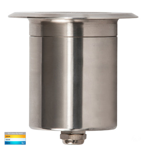 Grill In-ground Path / Driveway Light Round 316 Stainless Steel - HV19102T