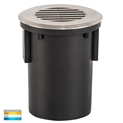 Grill In-ground Path / Driveway Light Round 316 Stainless Steel - HV19102T