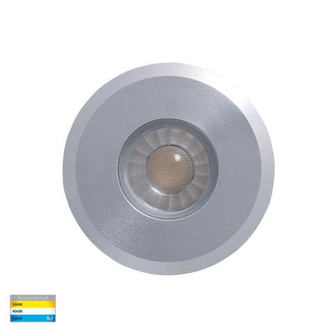 Elite Silver Aluminium LED Deck or inground lights - HV2881T-SLV-12V