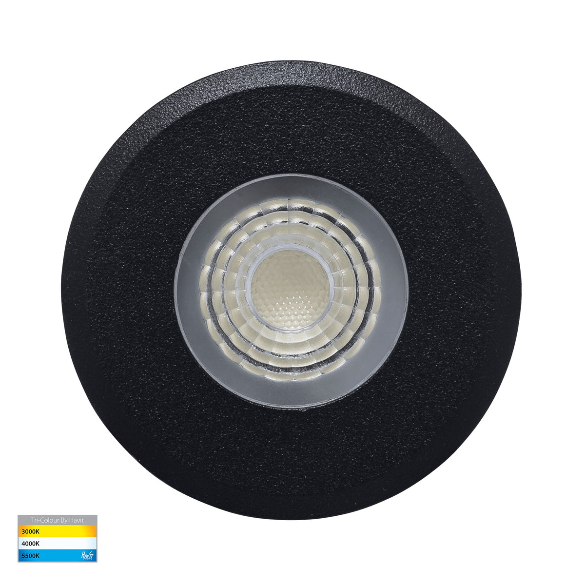 Elite Black Aluminium LED Deck - HV2882T-BLK-12V