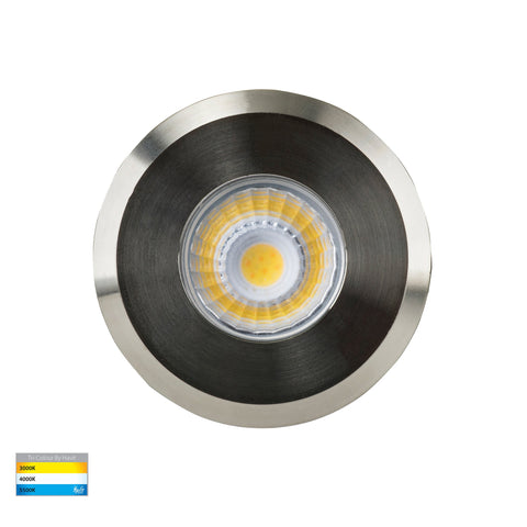 Mini Recessed In-ground/Step Light 316 Stainless Steel - HV2892T-SS316-12V