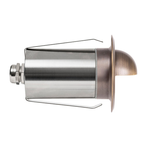 Lokk Antique Brass LED Wall Light with Eyelid - HV2899NW-AB
