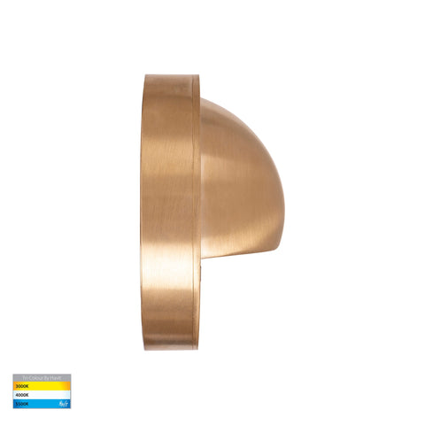 HV2904T-BR - Pinta Solid Brass Step Lights with Eyelid - HV2903T-BR