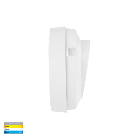 Pinta White Louvered Step Lights - HV2925T-12V-WHT