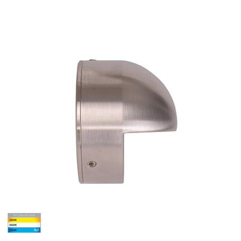 Veko 316 Stainles Steel Step Lights with Eyelid - HV2927T-SS316-240V