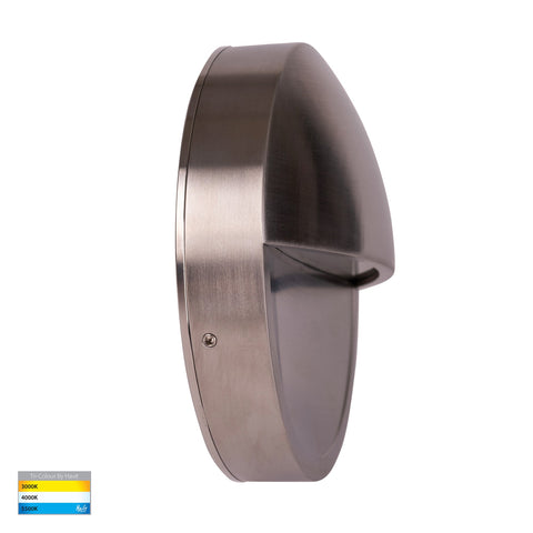 Veko 316 Stainless Steel Step Lights with Eyelid - HV2929T-SS316-240V