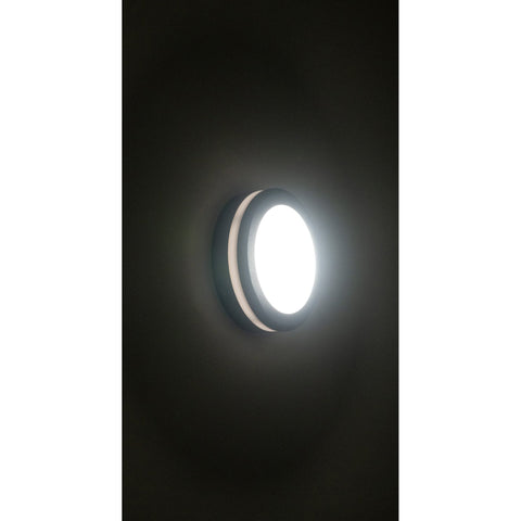 Nava Black LED Step Lights - HV2960T-BLK-240V