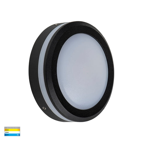 Nava Black LED Step Lights - HV2960T-BLK-12V